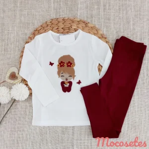 CONJUNTO CORONA FLORES