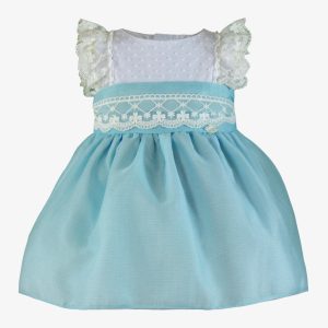 Vestido niña con Plumeti Miranda 370224V